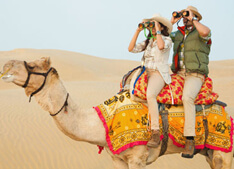 Camel Safari in Thar Desert Rajasthan